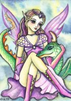 Diamond Painting Canvas - QS Fairy's Little Companion